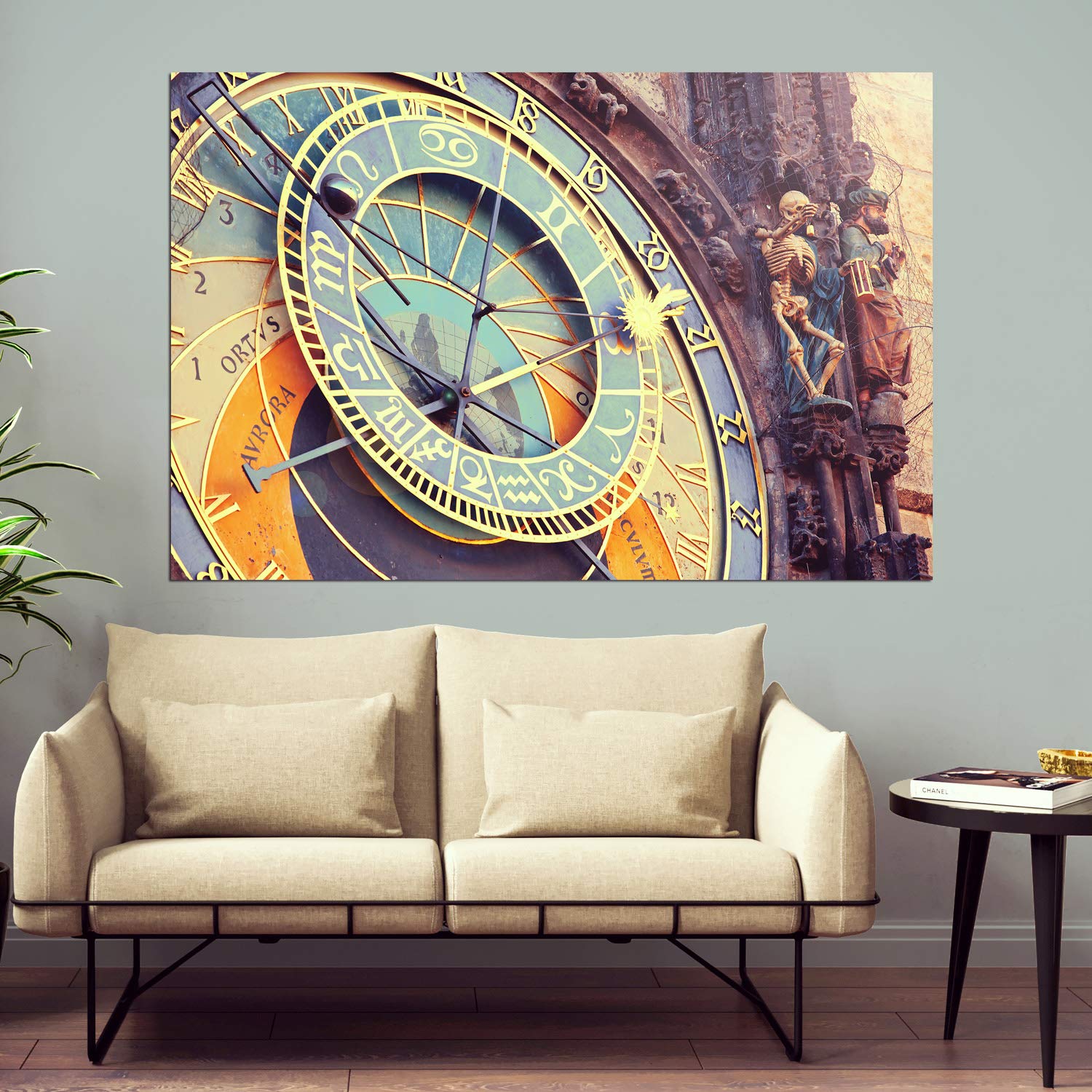 inep-b083y5c663-clocking-in-style_-skeleton-city-abstract-unframed-wall-art-showing-skeletons-against-a-backdrop-of-ticking-clocks.jpeg